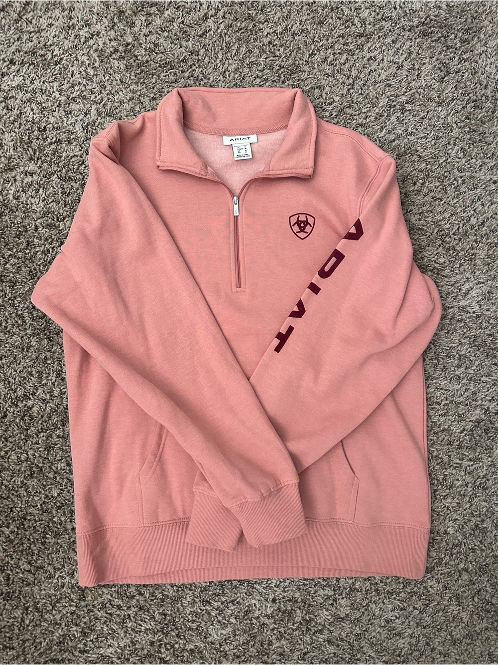 ARIAT Pink Crewneck